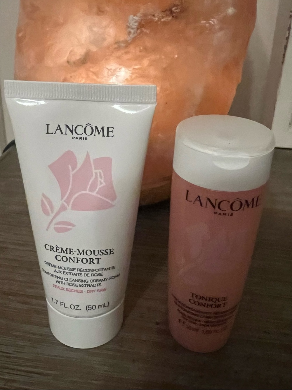 Lancome Pink Crème-Mousse Confort & Pink Tonique Confort Duo